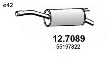 Toba esapament finala ASSO 12.7089