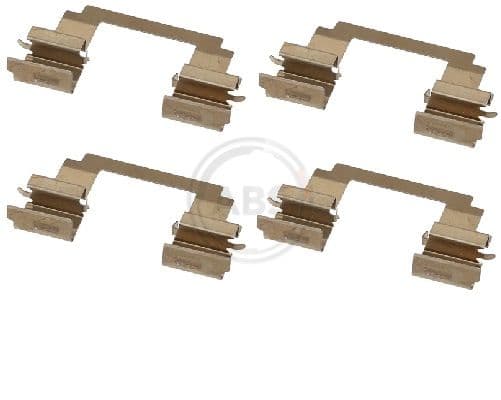 Set accesorii, placute frana ABS 1627Q