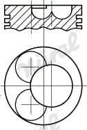 Piston NURAL 87-522900-40