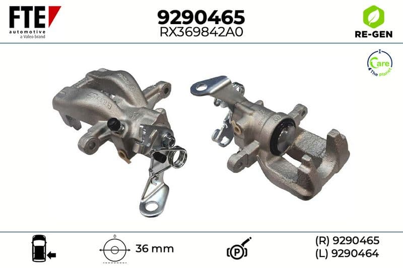 Etrier frana FTE 9290465