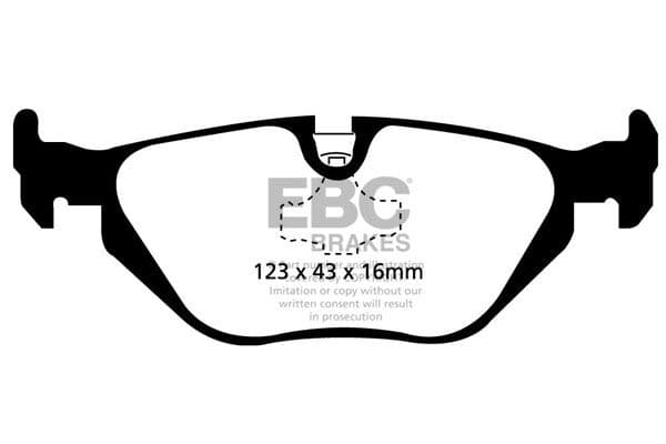 set placute frana,frana disc EBC Brakes DP21079