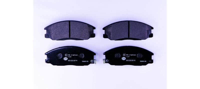 set placute frana,frana disc HELLA 8DB 355 009-991