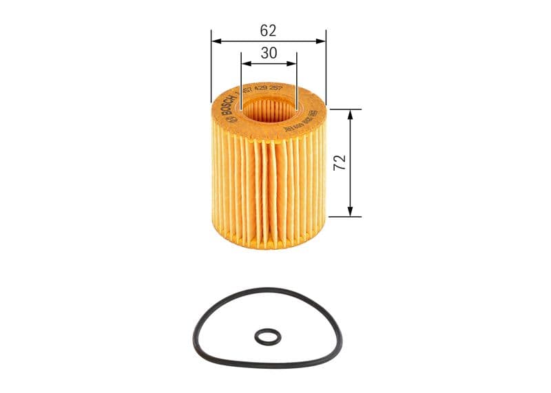 Filtru ulei BOSCH 1 457 429 257