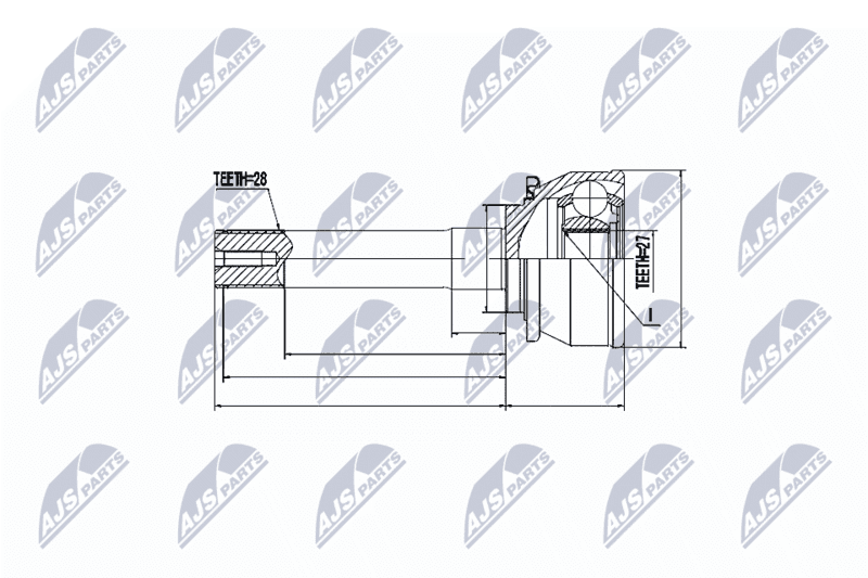 Set articulatie, planetara NTY NPZ-MS-016
