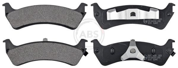 set placute frana,frana disc ABS 38667