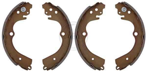Set saboti frana, frana de mana ABS 9070
