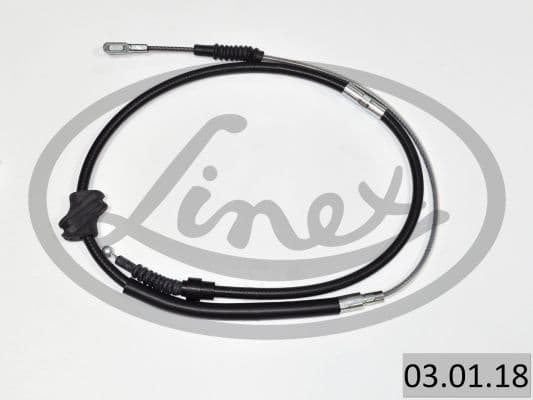 Cablu, frana de parcare LINEX 03.01.18