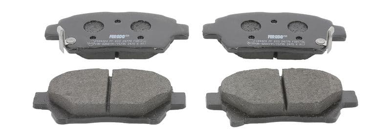 set placute frana,frana disc FERODO PREMIER ECO FRICTION FDB4236