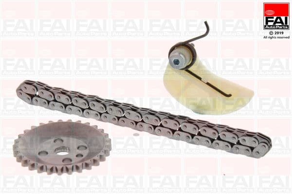 Lant, angrenare pompa ulei FAI AutoParts OPCK87-08