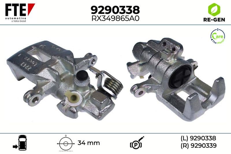 Etrier frana FTE 9290338