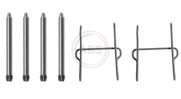 Set accesorii, placute frana ABS 1081Q