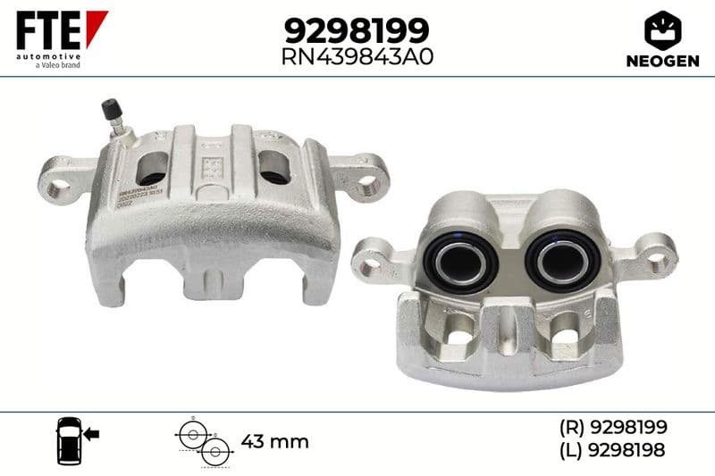 Etrier frana FTE NEOGEN 9298199