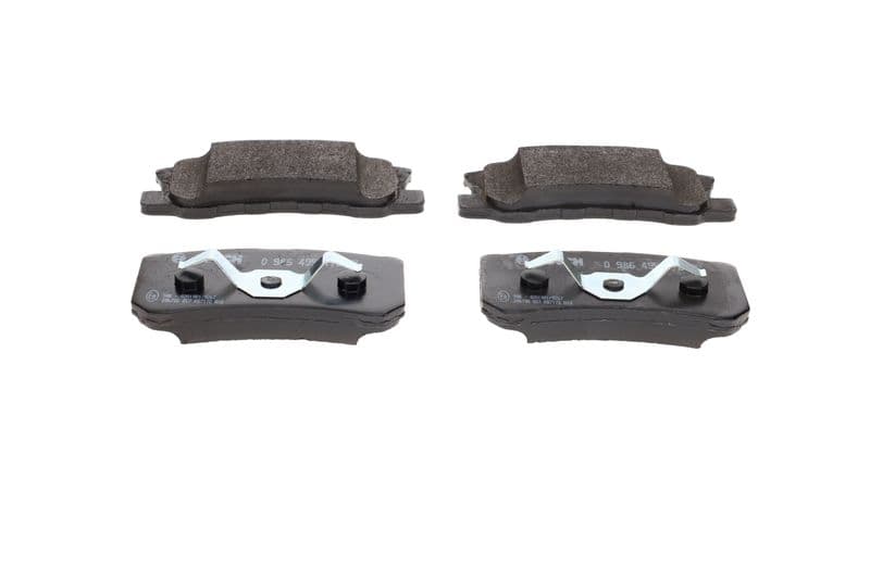 set placute frana,frana disc BOSCH 0 986 495 172