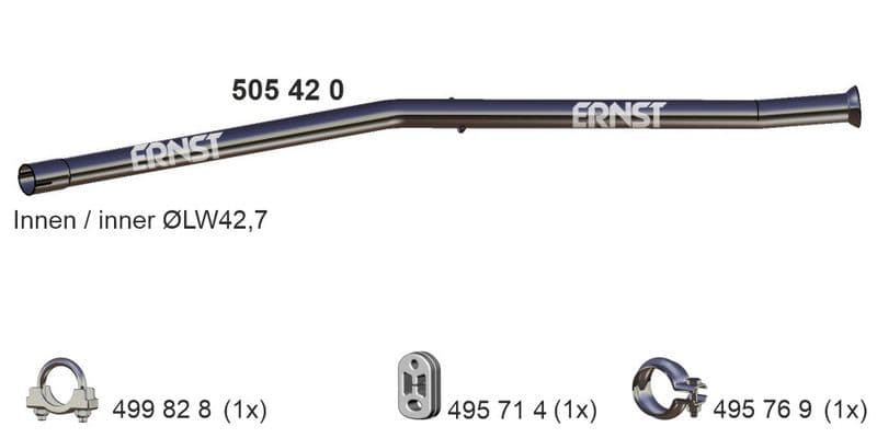 Racord evacuare ERNST 505420