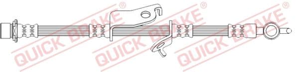 Furtun frana QUICK BRAKE 50.729