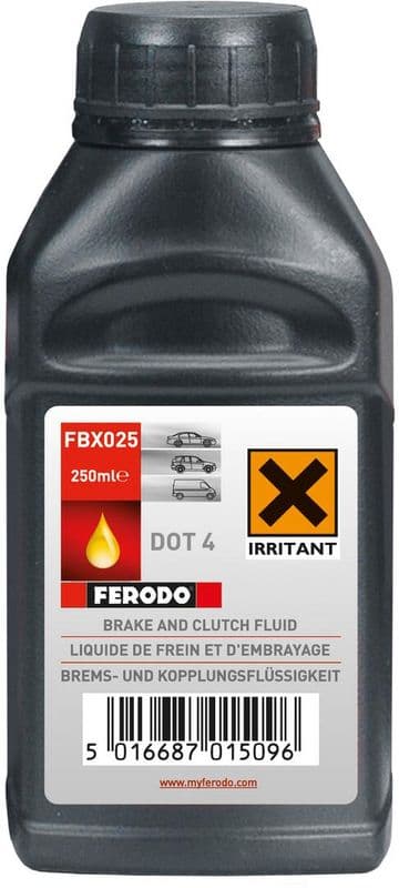 Lichid de frana DOT4 Synthetic FERODO 250ml
