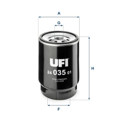filtru combustibil UFI 24.035.01
