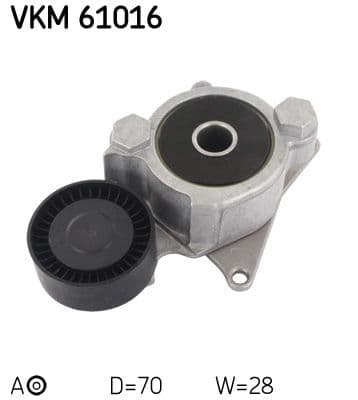 Intinzator curea, curea distributie SKF VKM 61016