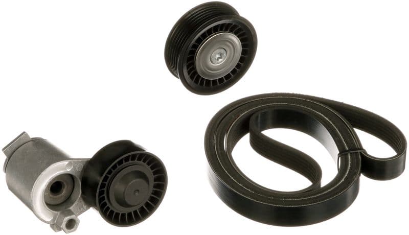 Set curea transmisie cu caneluri GATES Micro-V® K046PK1198