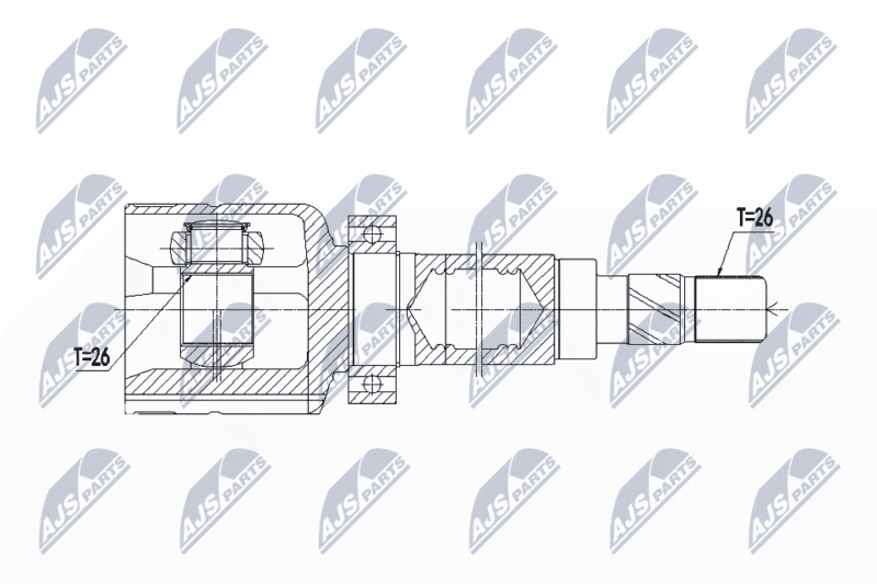 Set articulatie, planetara NTY NPW-FR-083