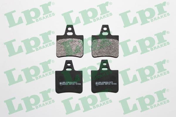 set placute frana,frana disc LPR 05P133