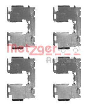Set accesorii, placute frana METZGER AUTOTEILE 109-1760