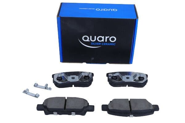 set placute frana,frana disc QUARO SILVER CERAMIC QP6028C