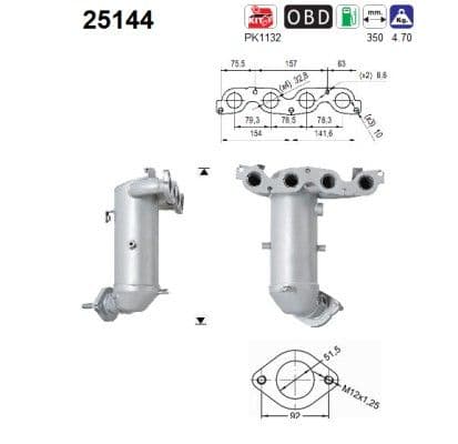 Catalizator AS-PL 25144