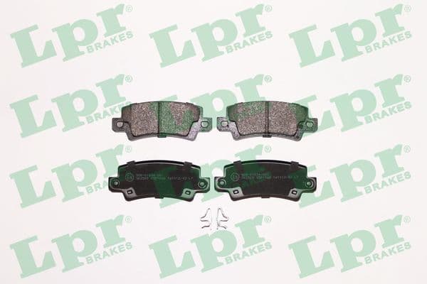 set placute frana,frana disc LPR 05P1068
