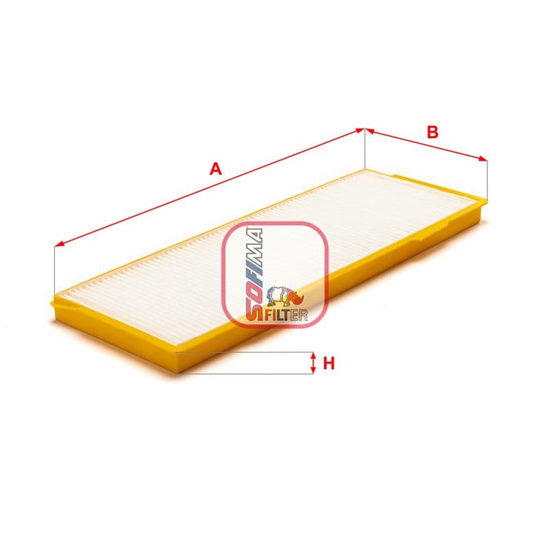 Filtru, aer habitaclu SOFIMA S 3289 C
