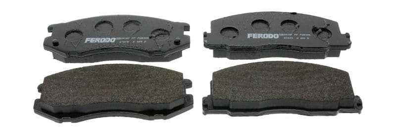 set placute frana,frana disc FERODO PREMIER ECO FRICTION FDB306