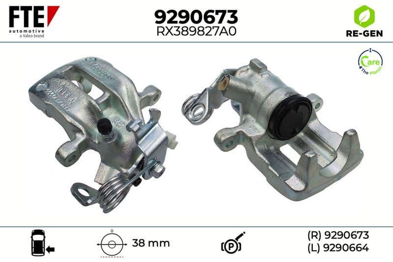 Etrier frana FTE 9290673