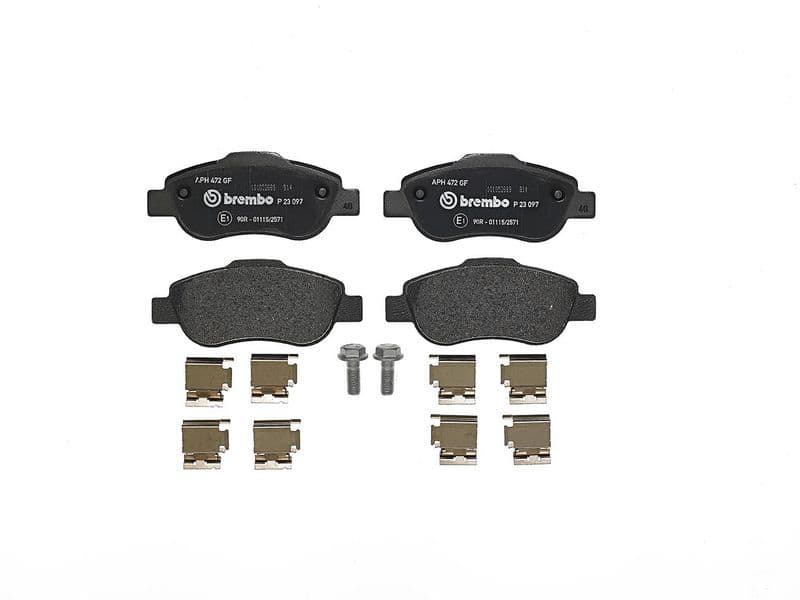 set placute frana,frana disc BREMBO PRIME LINE P 23 097