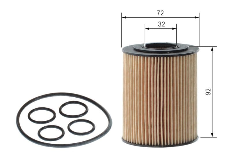 Filtru ulei BOSCH F 026 407 073