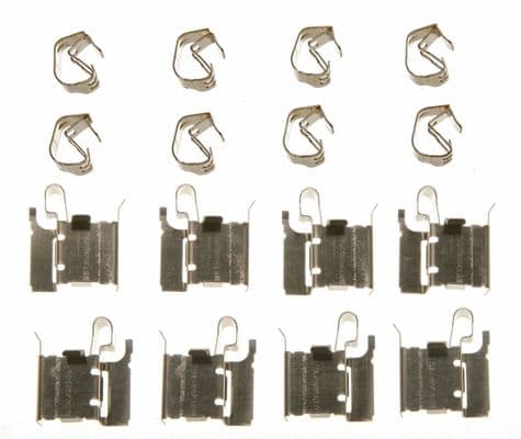Set accesorii, placute frana TRW PFK587