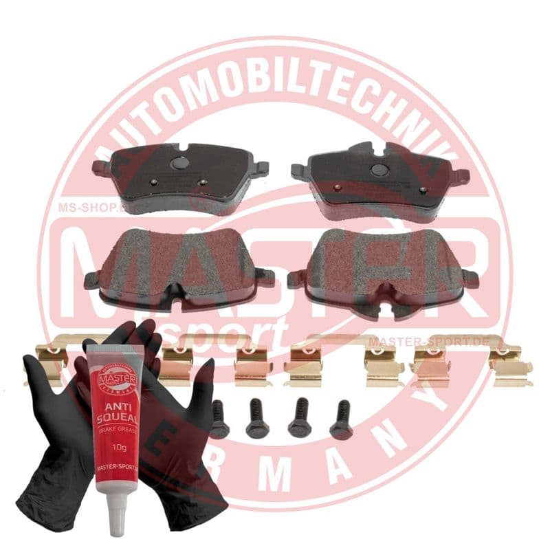 set placute frana,frana disc MASTER SPORT 13046027252N-SET-MS