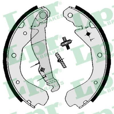 Set saboti frana LPR 04640