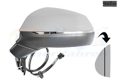 Oglinda exterioara VAN WEZEL * HAGUS * 0391805