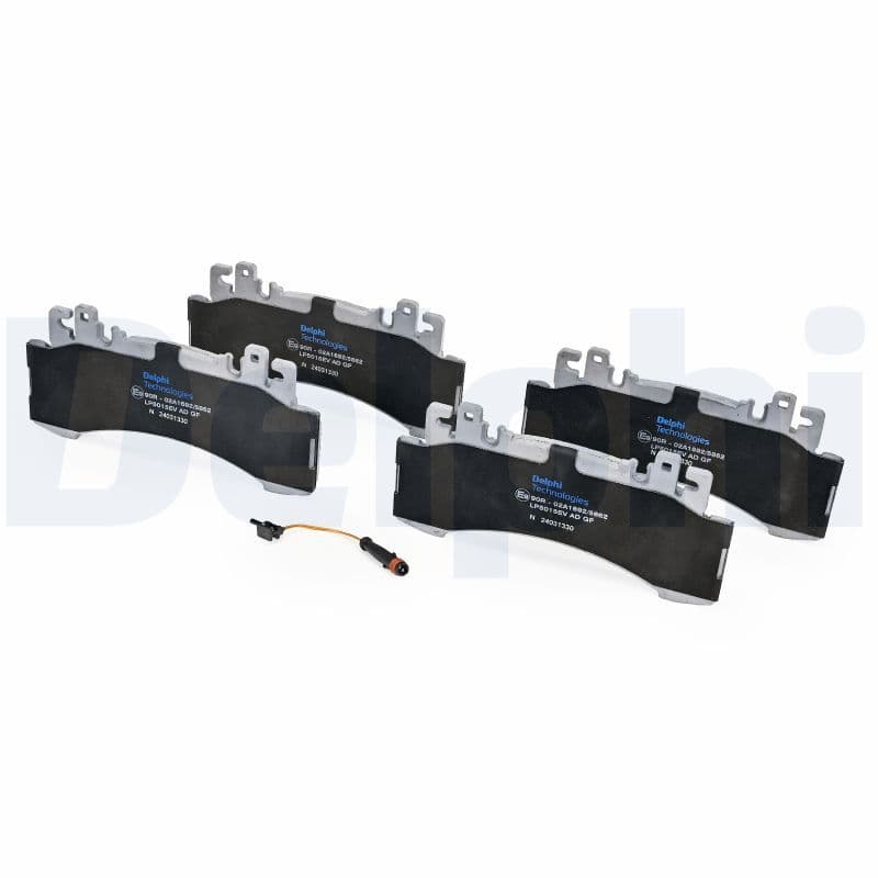 set placute frana,frana disc DELPHI LP5015EV
