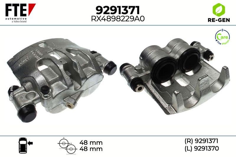 Etrier frana FTE 9291371