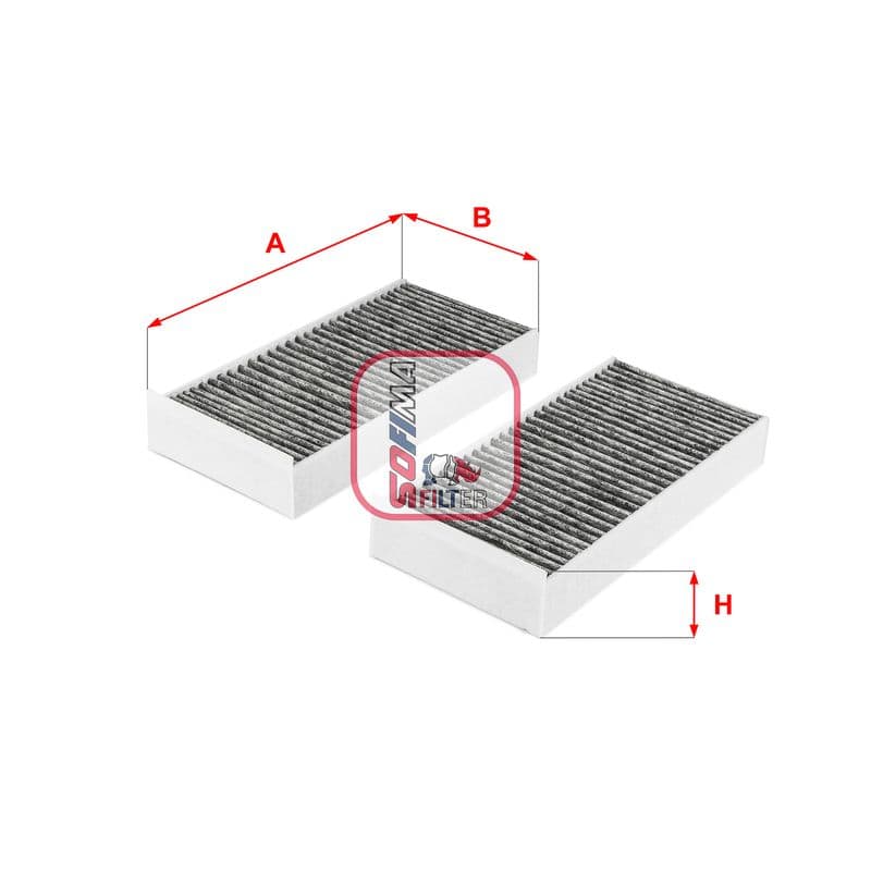 Filtru, aer habitaclu SOFIMA S 4279 CA