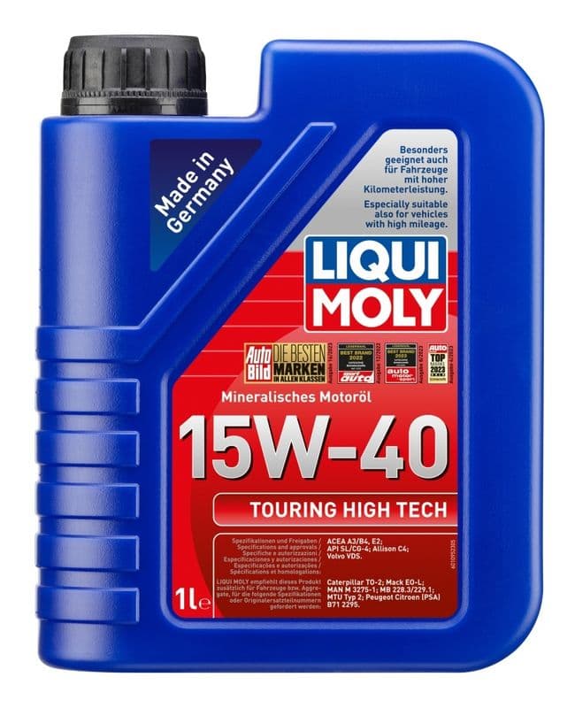 Ulei de motor LIQUI MOLY Touring High Tech 15W-40 8905 1L