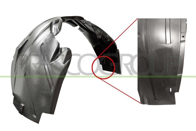 Carenaj roata PRASCO AA0903604