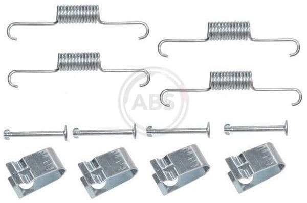 set accesorii, saboti frana parcare ABS 0884Q