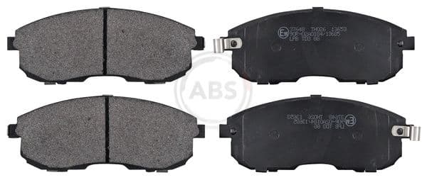 set placute frana,frana disc ABS 37648
