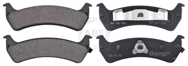 set placute frana,frana disc ABS 38625