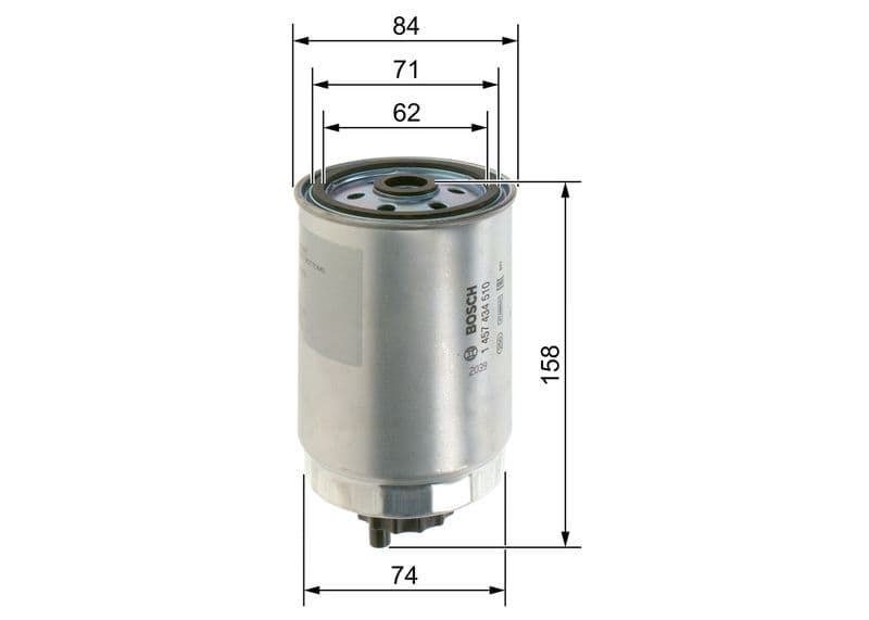 filtru combustibil BOSCH 1 457 434 510