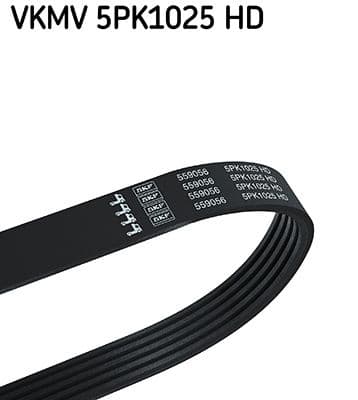 Curea transmisie cu caneluri SKF VKMV 5PK1025 HD