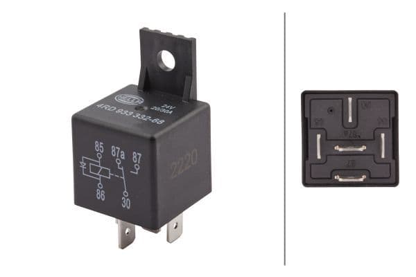Releu, curent alimentare HELLA 4RD 933 332-681