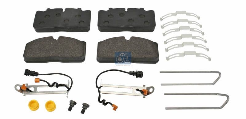 set placute frana,frana disc DT Spare Parts 6.95100